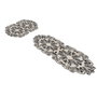 Mijölnir Juego de alfombrillas de baño Crema (2 piezas)